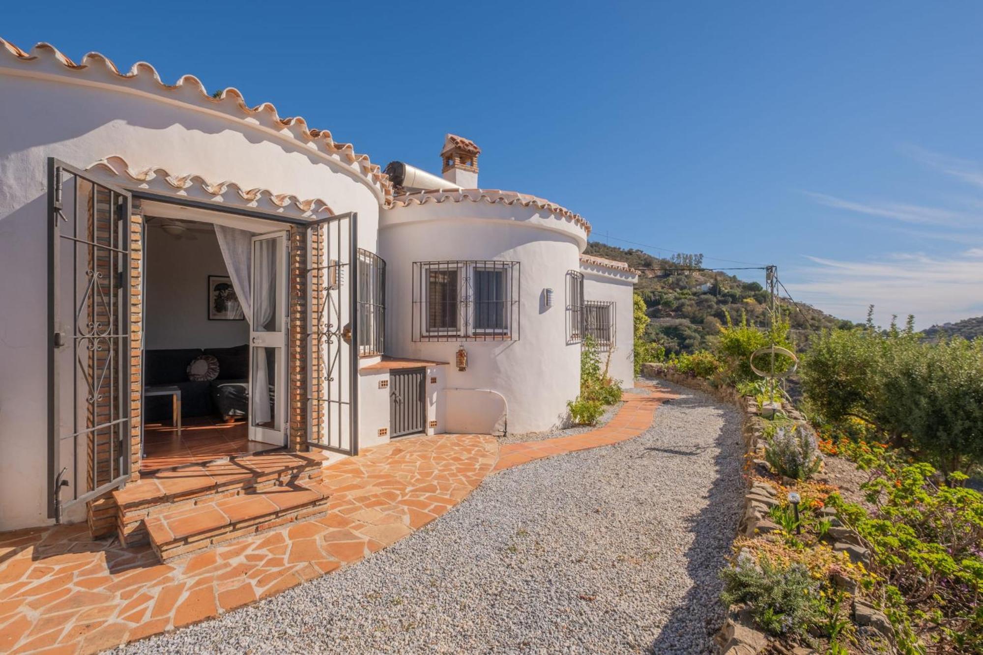 Casa La Siesta Villa With Magical View Own Pool Málaga Exteriör bild