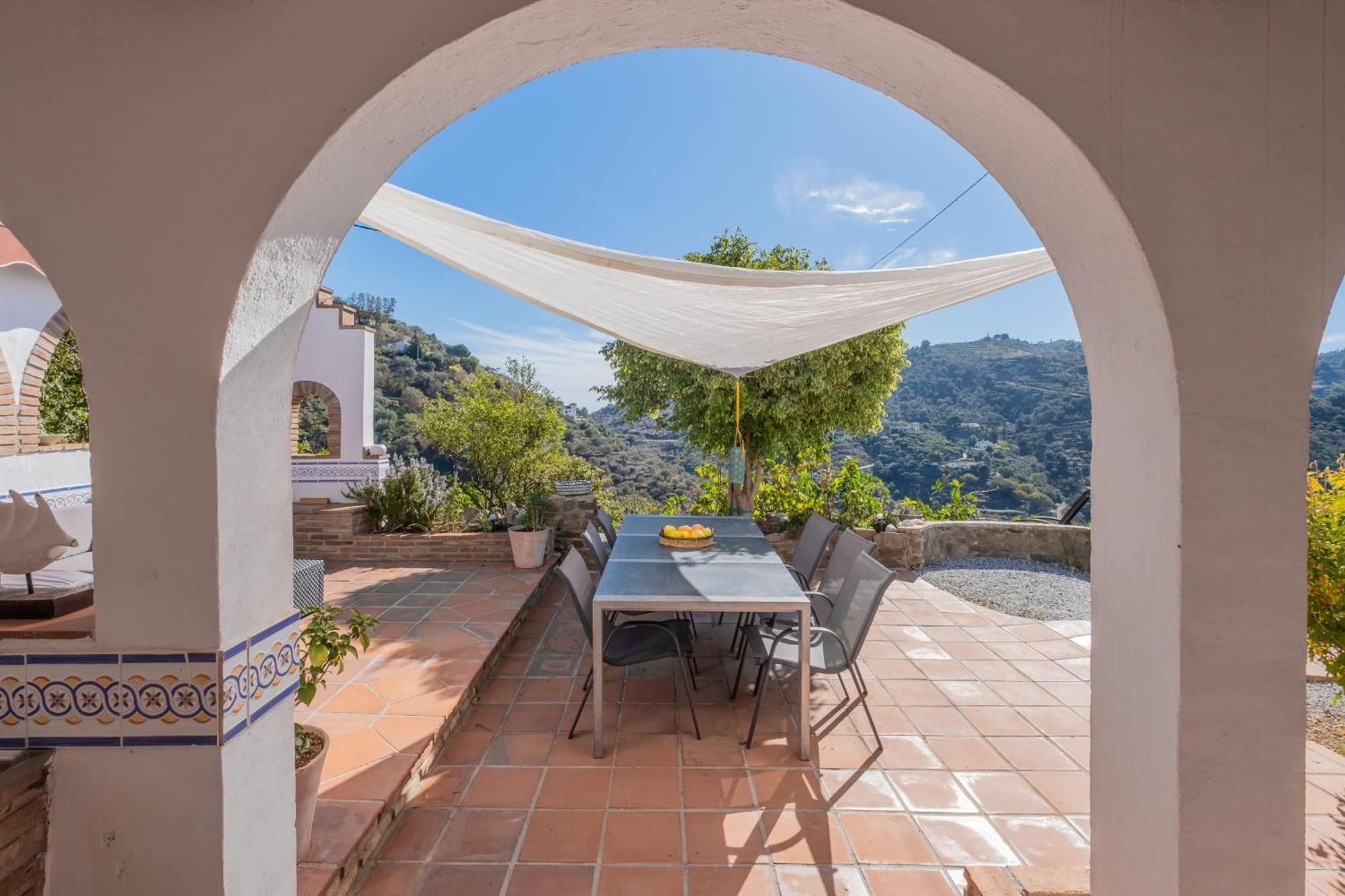 Casa La Siesta Villa With Magical View Own Pool Málaga Exteriör bild