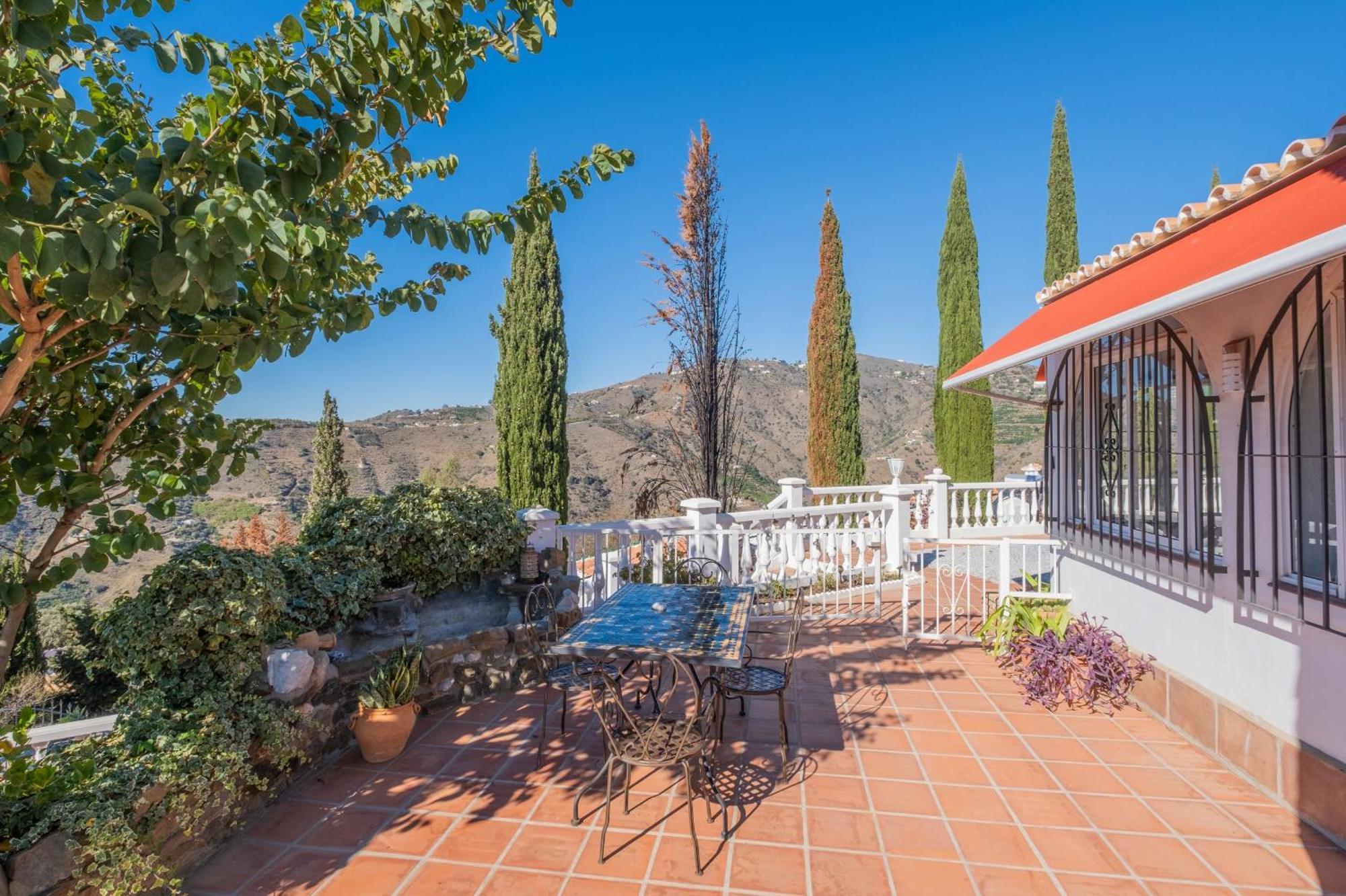Casa La Siesta Villa With Magical View Own Pool Málaga Exteriör bild