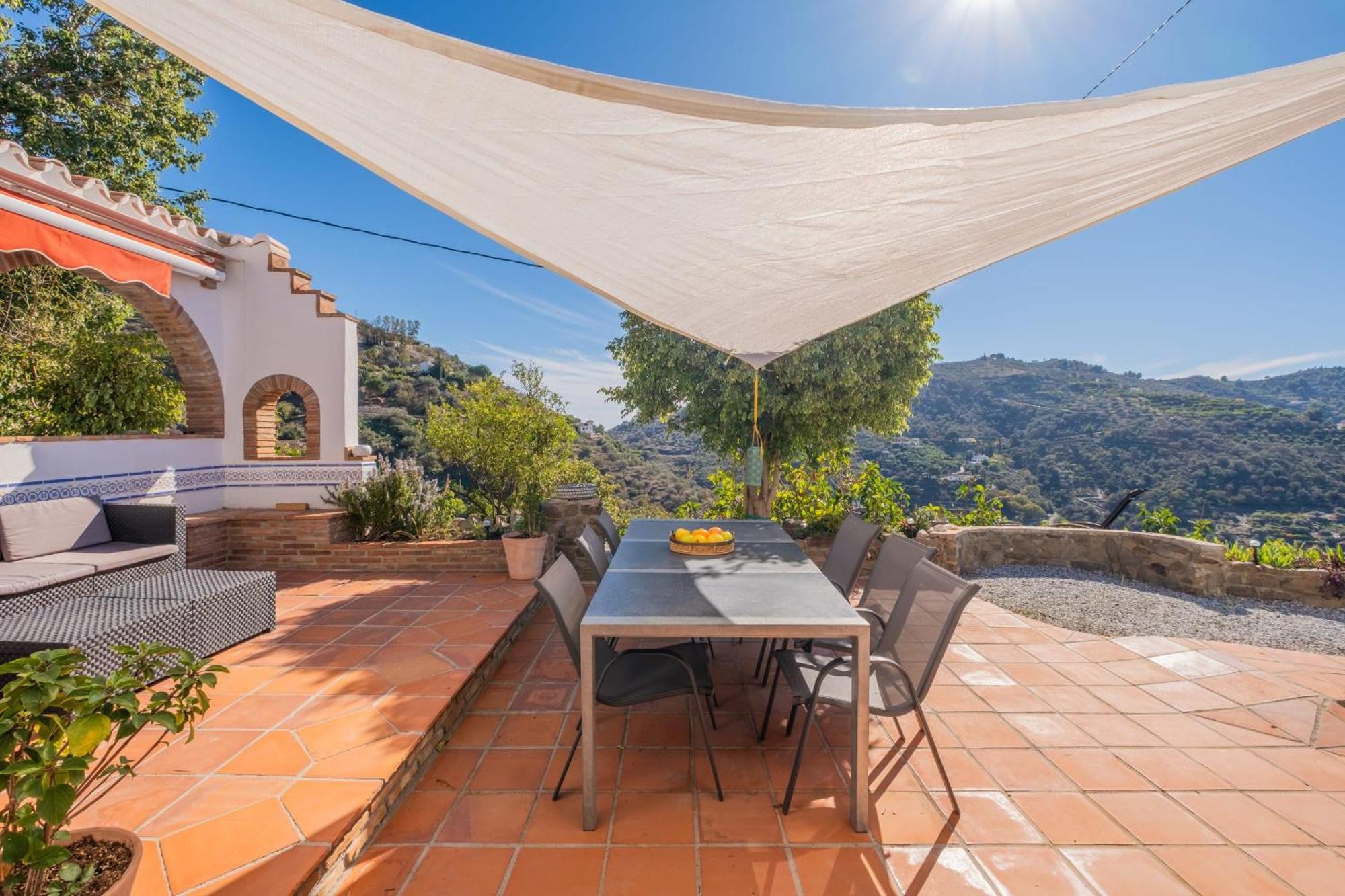 Casa La Siesta Villa With Magical View Own Pool Málaga Exteriör bild