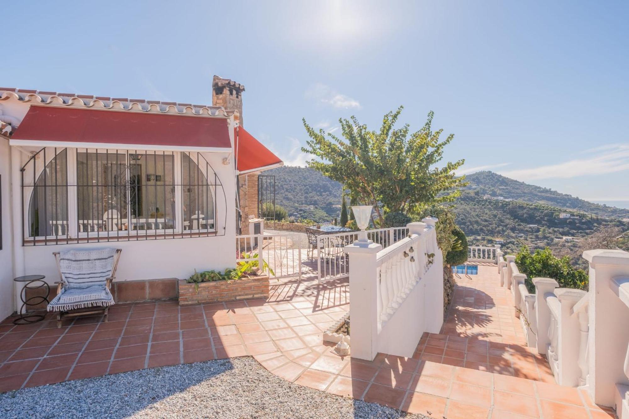 Casa La Siesta Villa With Magical View Own Pool Málaga Exteriör bild